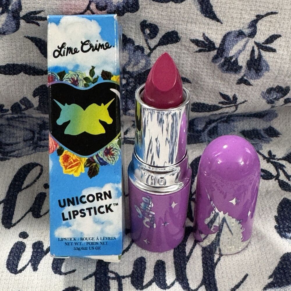 Lime Crime Unicorn Lipstick - Centrifuchsia - Discontinued - NIB